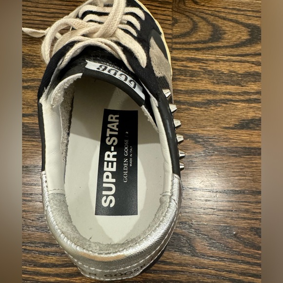 NEW! Golden Goose Superstar Stud Suede Low-Top Sneakers - Picture 6 of 9